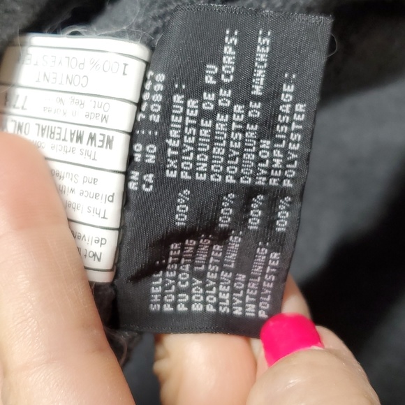 Andrew Marc Additions Gray Fleece Brown Parka Jacket M - Picture 12 of 16